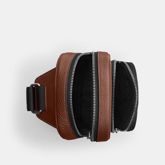 Coach Racer Sling Pack In Signature Leather - Picture 2 of 9